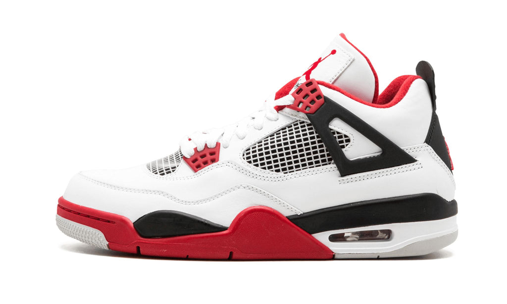 Air Jordan 4 Retro "Fire Red" Sneakers