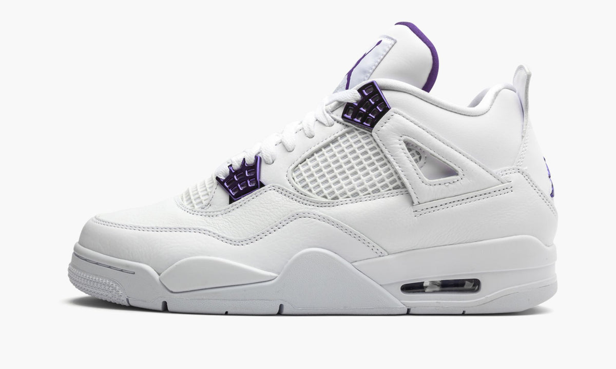 Air Jordan 4 Retro "Metallic Pack - Purple" Sneakers