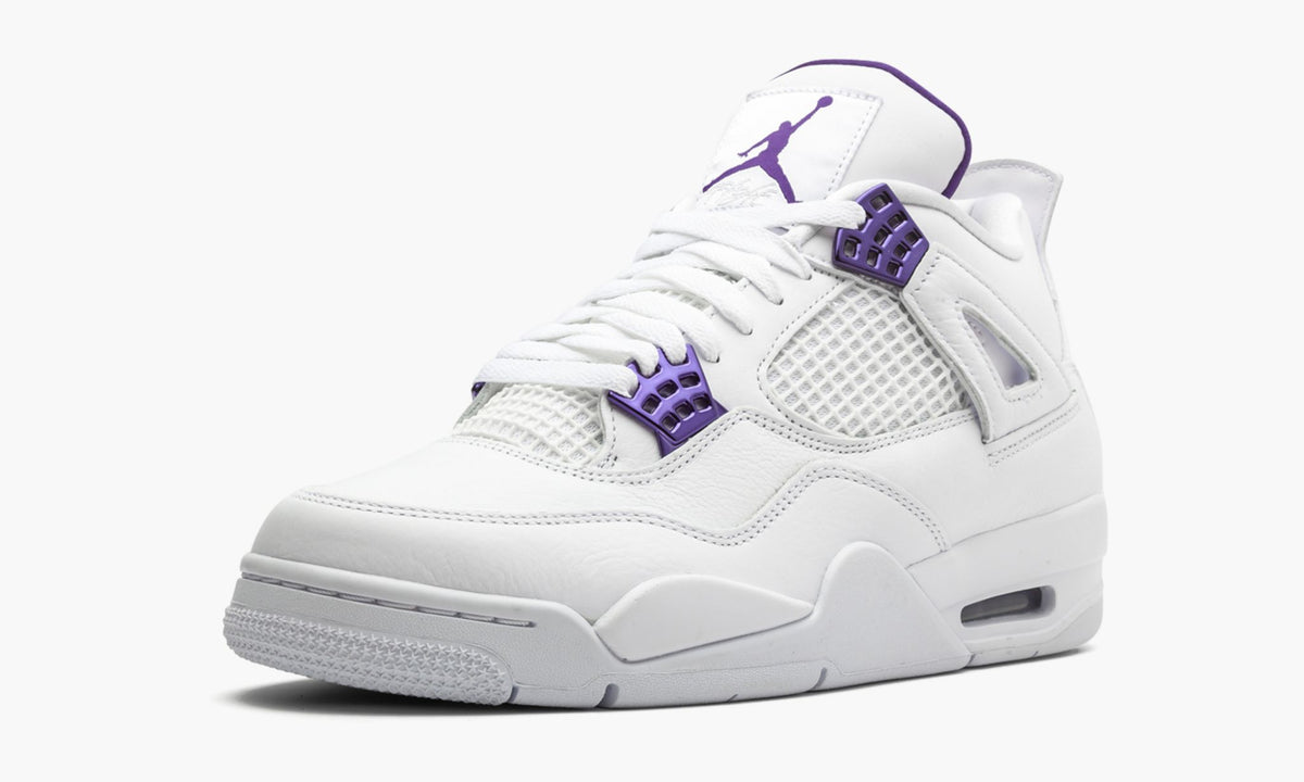Air Jordan 4 Retro "Metallic Pack - Purple" Sneakers