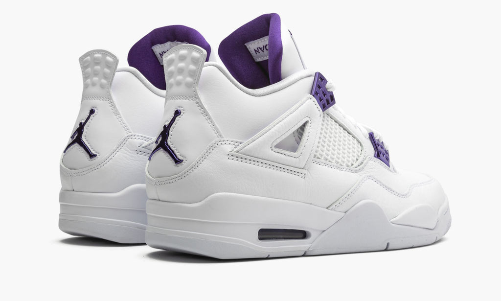 Air Jordan 4 Retro "Metallic Pack - Purple" Sneakers