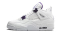 Air Jordan 4 Retro "Metallic Pack - Purple" Sneakers