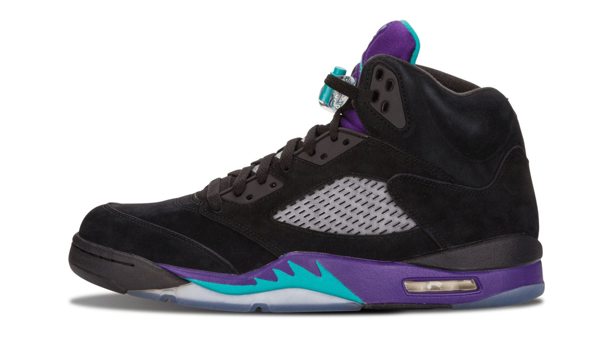 Air Jordan 5 Retro Black Grape Sneakers
