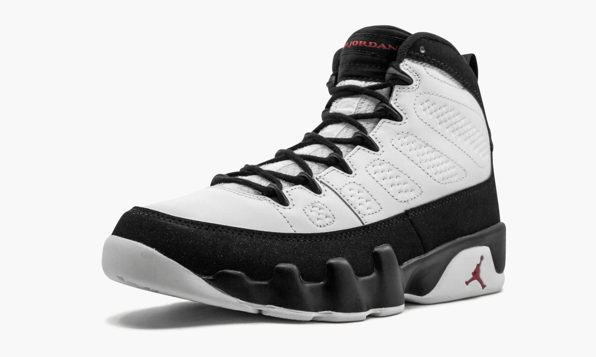 Air Jordan 9 Retro White Black Red 2016 Release Sneakers