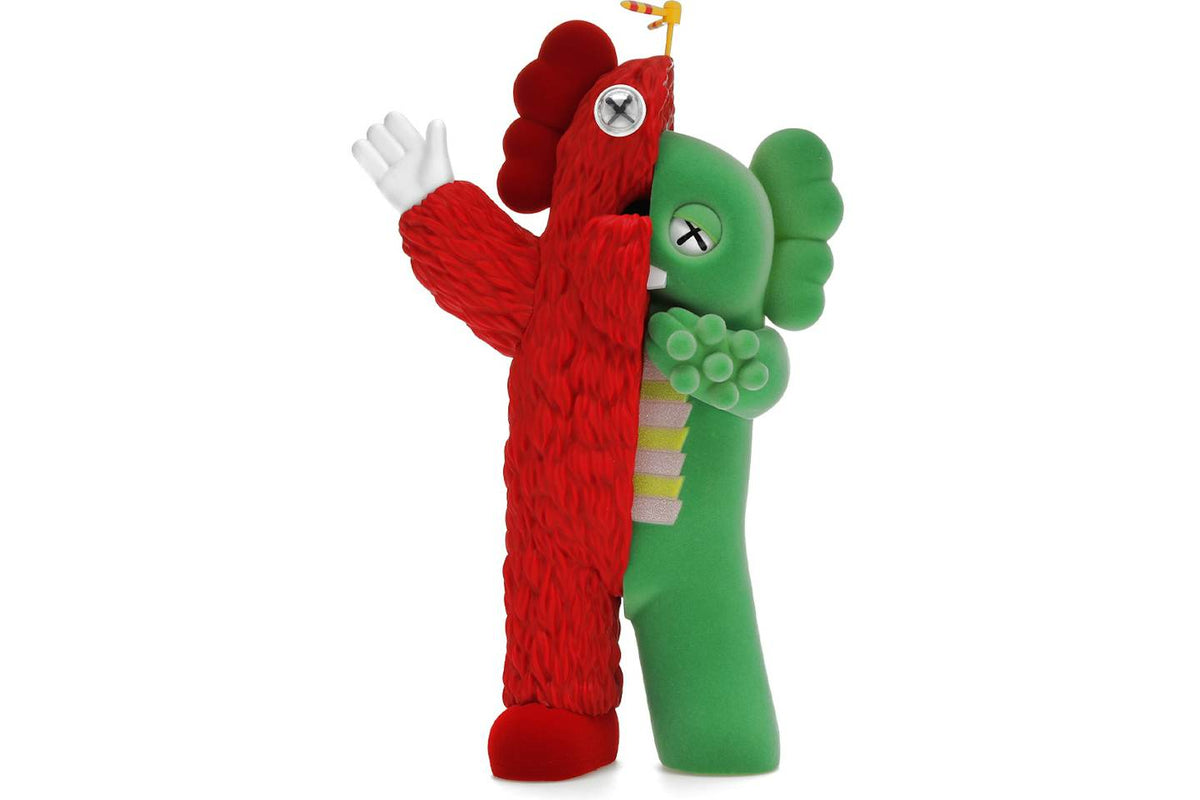 KAWS KACHAMUKKU Vinyl Figure Green/Red - view 1