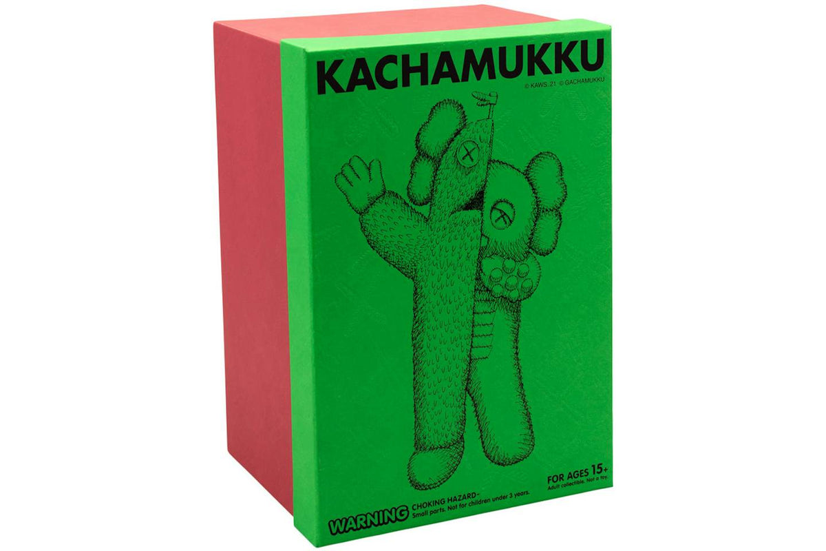 KAWS KACHAMUKKU Vinyl Figure Green/Red - view 2