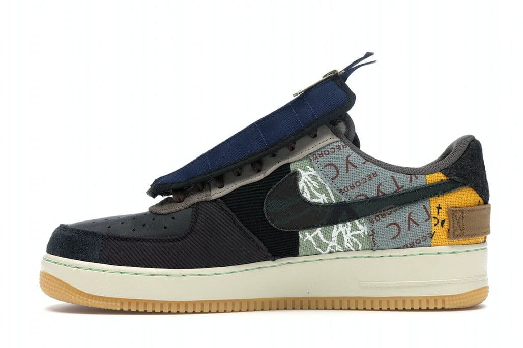 Nike Air Force 1 Low Travis Scott Cactus Jack Sneakers