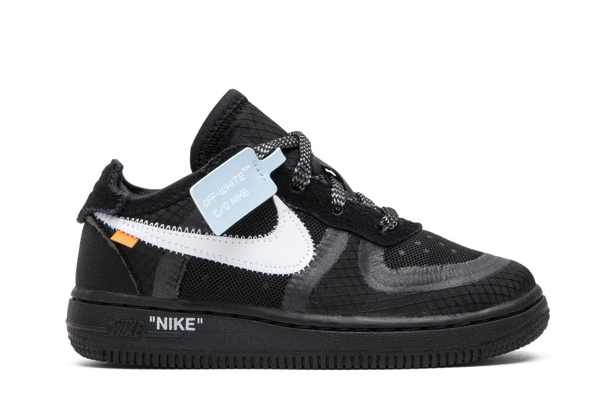 Nike Air Force 1 Low x Off-White Black White TD Sneakers