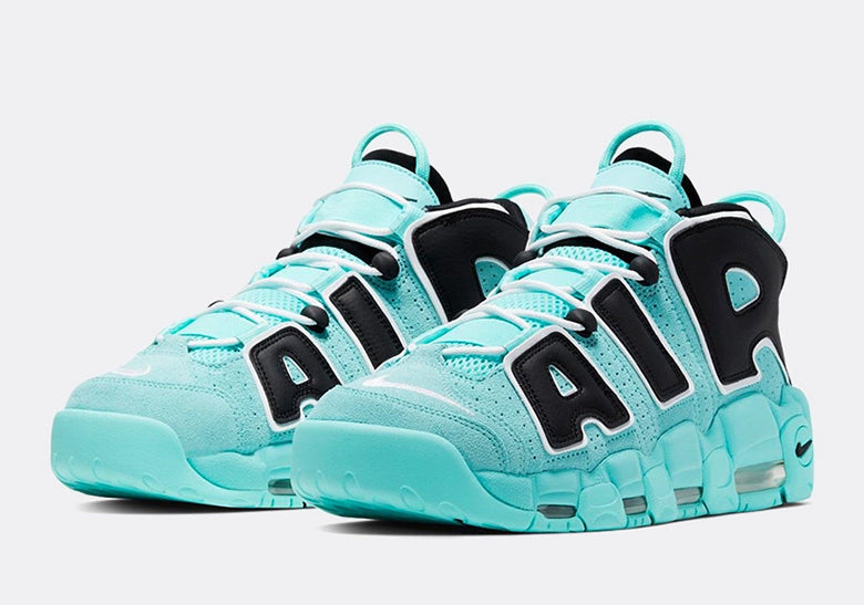 Nike Air More Uptempo Tiffany Aqua Sneakers