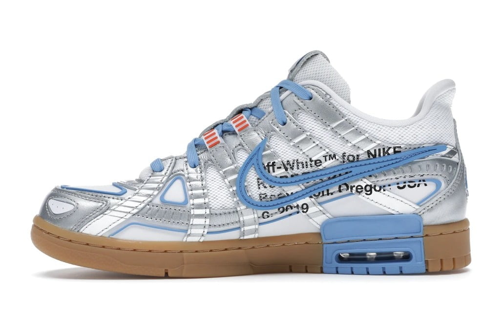 Nike Air Rubber Dunk Off-White UNC Sneakers