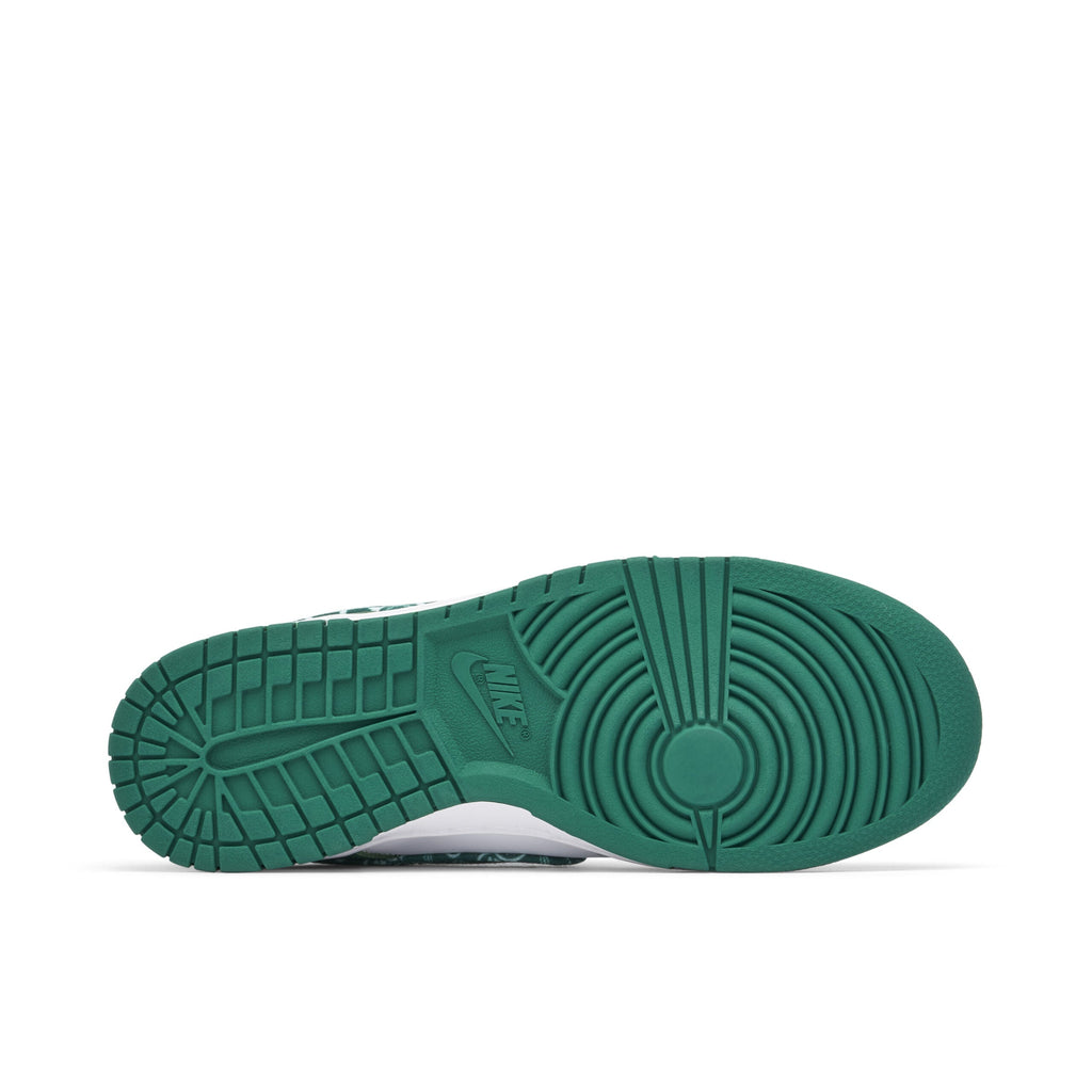 Nike Dunk Low Green Paisley Womens Sneakers