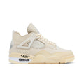 Off-White x Women's Air Jordan 4 SP Sail CV9388-100 Sneakers