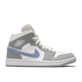 Air Jordan 1 Mid 'Wolf Grey Aluminum' Sneakers