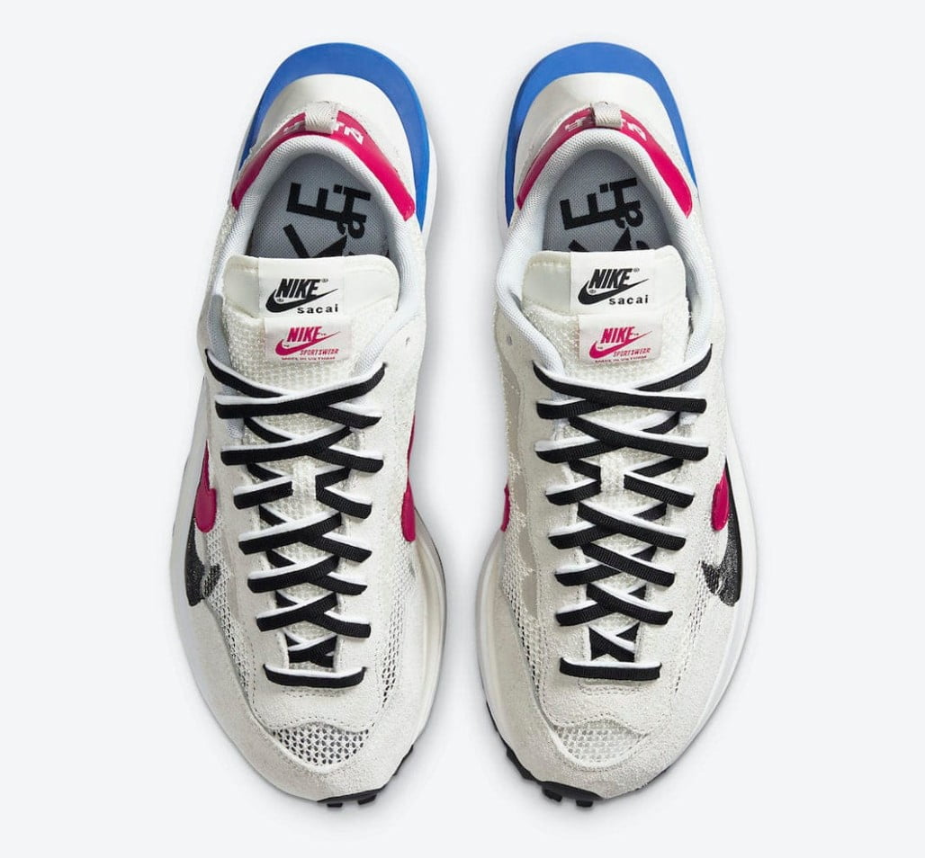Sacai x Nike Vaporwaffle Sail Sport Waffle Sneakers