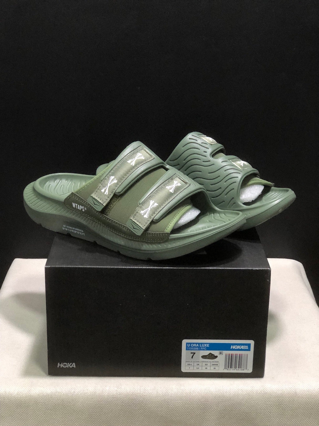 WTAPS x HOKA ONE ONE Ora Luxe Slide Sandals