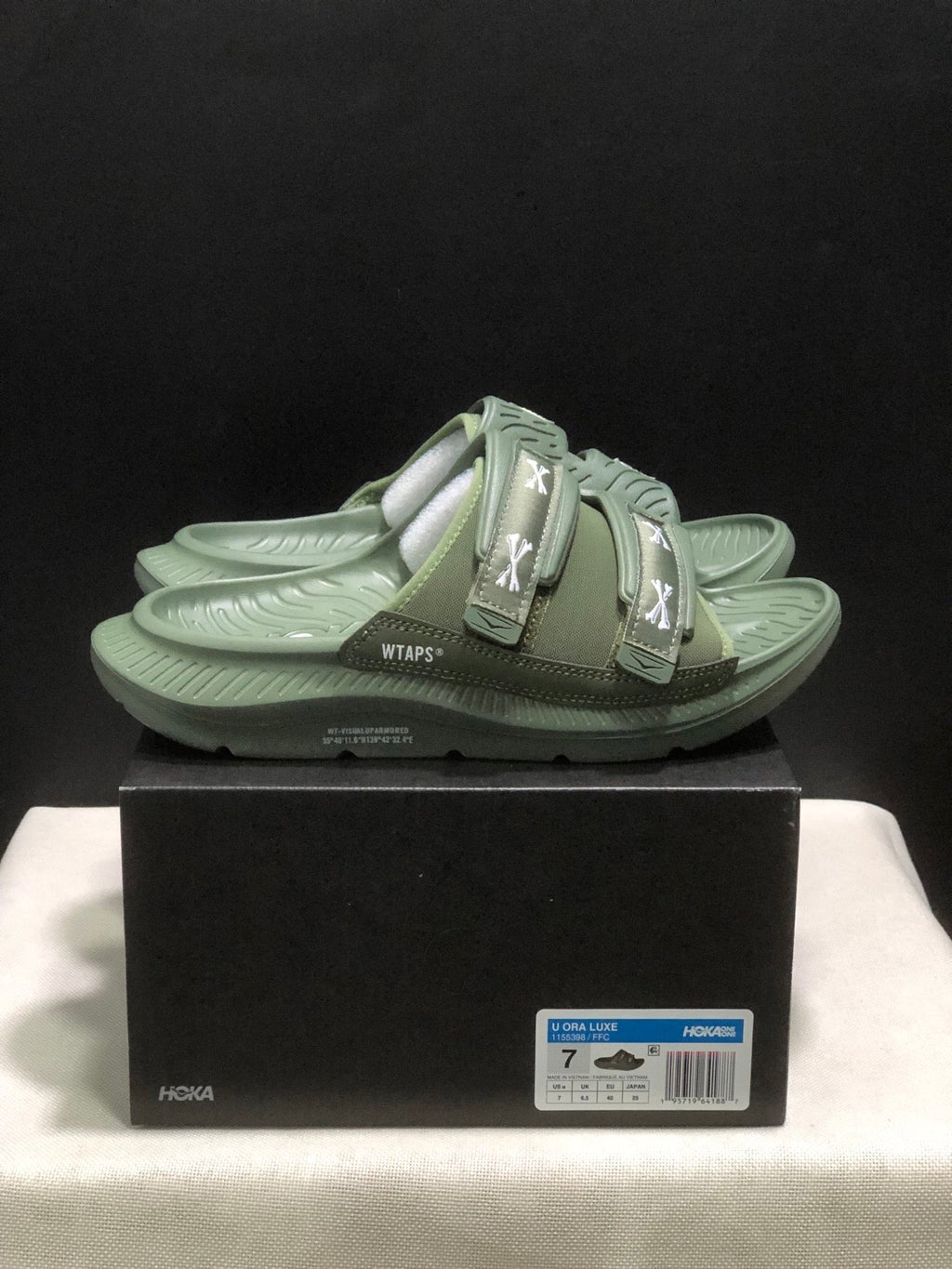 WTAPS x HOKA ONE ONE Ora Luxe Slide Sandals